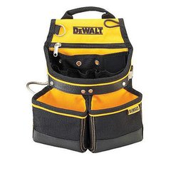 Поясна сумка з двома кишенями під кріплення і скобою для молотка DeWALT DWST1-75650