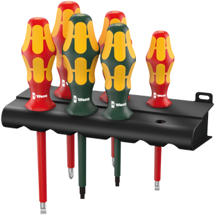 Набор отверток WERA KRAFTFORM PLUS 160 i/168 i/6 RACK, 05347777001