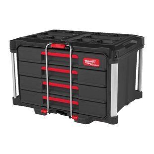 Ящик для инструментов Milwaukee Packout с 4 ящиками