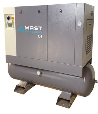 Гвинтовий компресор Mast LZN-10 COMBO inverter (Осушувач + ресивер 300 л)