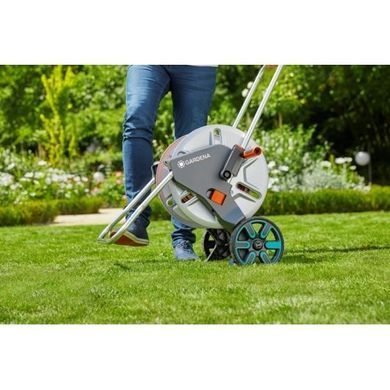 Тележка для шланга GARDENA AquaRoll M Metal SET