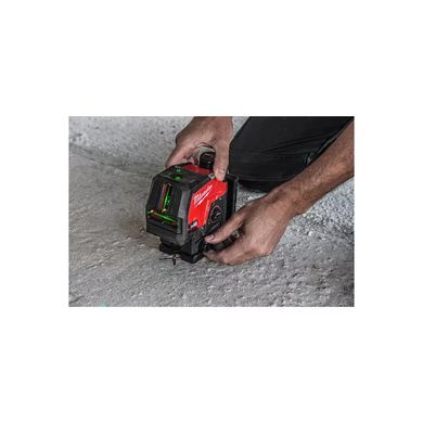 Линейно-точечный лазерный нивелир Milwaukee M12 CLLP-0C 4933478101 с зелёным лучом MILWAUKEE