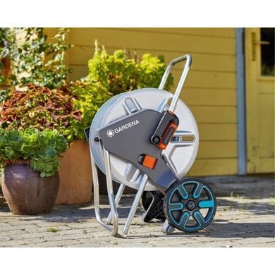 Тележка для шланга GARDENA AquaRoll M Metal SET