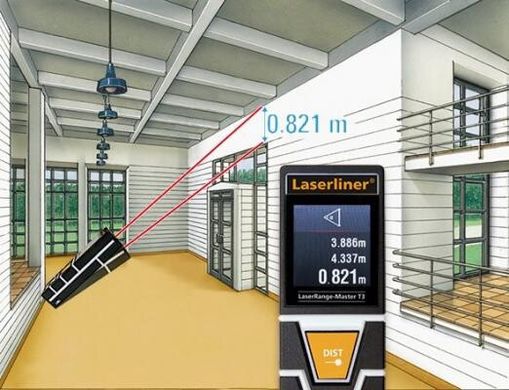Лазерний далекомір Laserliner LaserRange-Master T3 (080.840A)