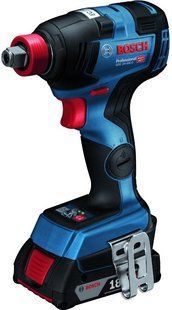 Гайковерт ударный аккумуляторный Bosch Professional GDX 18V-200 С 18В АКБ 2х5Ач 200Нм 3400об/мин М6-М16 1.2кг