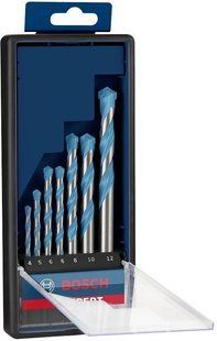 Набор сверл по металлу Bosch Professional Expert MultiConstruction CYL-9, 4/5/6/6/8/10/12мм, 7шт