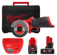 Субкомпактна багатофункціональна відрізна машина MILWAUKEE M12 FCOT-422X FUEL 4933464619 (+ заряд.пр