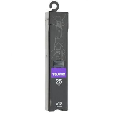 Сегментное лезвие 25 мм TAJIMA DORA Razar Black Blades CB65RB