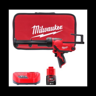 Клеевой пистолет аккумуляторный MILWAUKEE M12 PCG/310C-201B 4933441655