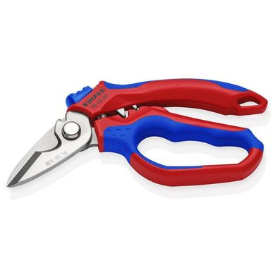 Ножницы електрика KNIPEX 95 05 20 SB, з подвійним гніздом для обжиму