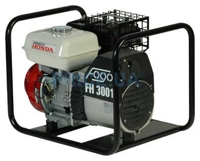 FOGO Генераторна установка FH3001 (34121/FH 3001) 1ф-2,5кВт, двиг. Honda, бак-3,1л, руч. старт