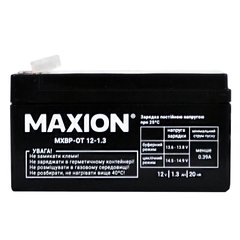 Аккумулятор промышленный MAXION MXBP OT 12 - 1.3 12 (12V, 1.3Ah)