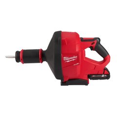 Аккумуляторная прочистная машина MILWAUKEE M18 FUEL FDCPF10-201C Тросиком 10 мм