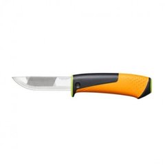 Нож Fiskars для тяжелых работ с точилкой (156018) 1023619