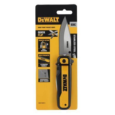 Нож складной с длиной лезвия 84 мм DeWALT DWHT10993-0