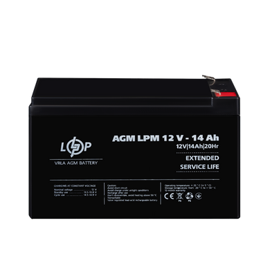 Аккумулятор AGM LPM 12V - 14 Ah