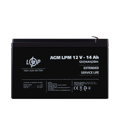 Аккумулятор AGM LPM 12V - 14 Ah