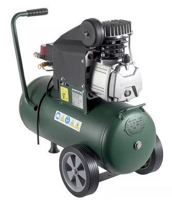 Компрессор воздушный Metabo Basic&nbsp;250-24&nbsp;W, 1500Вт, 24л, 110л/мин, 8бар