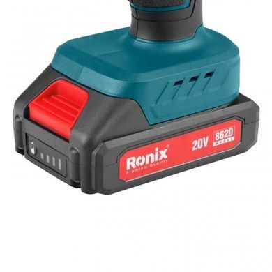 Ronix 8620 Шуруповерт аккумуляторный 20В, 1.5Ач x 2