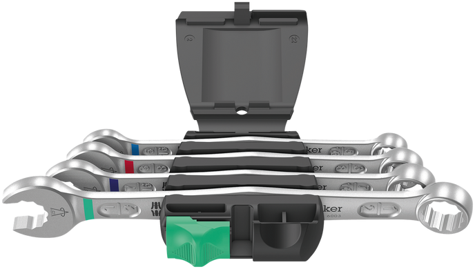 Набор комбинированных гаечных ключей WERA 6003 Joker 4 Set Imperial 1, 05020229001