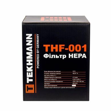 Фільтр HEPA TEKHMANN THF-001