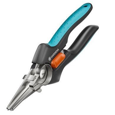 Ножницы для травы и цветов Gardena GripCut с функцией удерживания