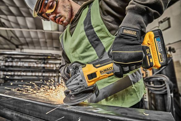 Шліфмашина кутова - болгарка акумуляторна безщіткова DeWALT DCG405H2T