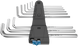 Набор Г-образных ключей 950/9 L Hex-Plus HF 1, метрических, хромированный, с фиксирующей функцией, 05022130001