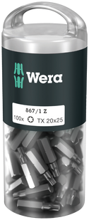 Біти WERA 867/1 TORX&reg;, 05072447001, 100&times;TX15&times;25