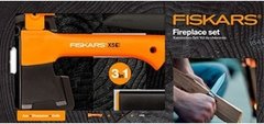 Подарочный набор Fiskars (Топор XXS X5 1015617 + нож + точилка) 1057913