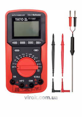 Мультиметр для измерения электрических параметров YATO [24]
