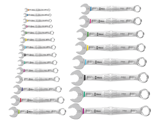 Набор комбинированных гаечных ключей WERA 6003 Joker 22 Set 1, 05020232001