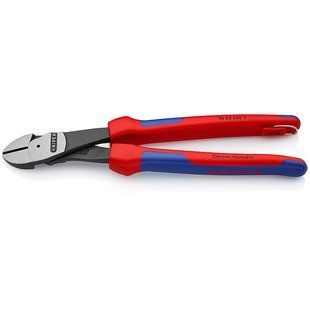 Кусачки боковые особой мощности со страховочным креплением KNIPEX 74 22 250 T