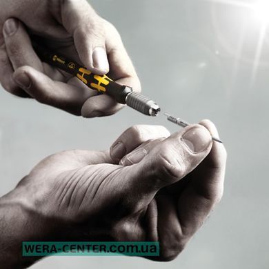 Регульована динамометрична викрутка зі швидкозатискним патроном, Wera Kraftform Micro 1431 ESD (0.05-0.11