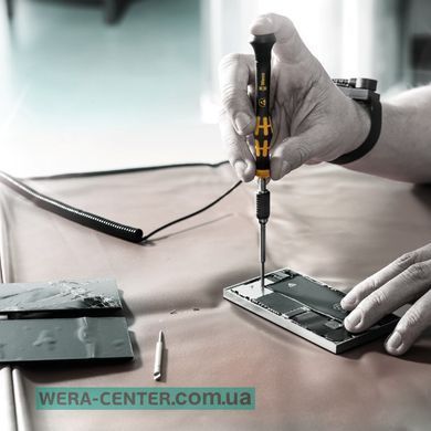 Регульована динамометрична викрутка зі швидкозатискним патроном, Wera Kraftform Micro 1431 ESD (0.05-0.11