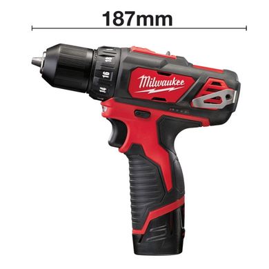 Дрель-шуруповерт Milwaukee M12 BDD-202C Lі-Іon (4933441915)