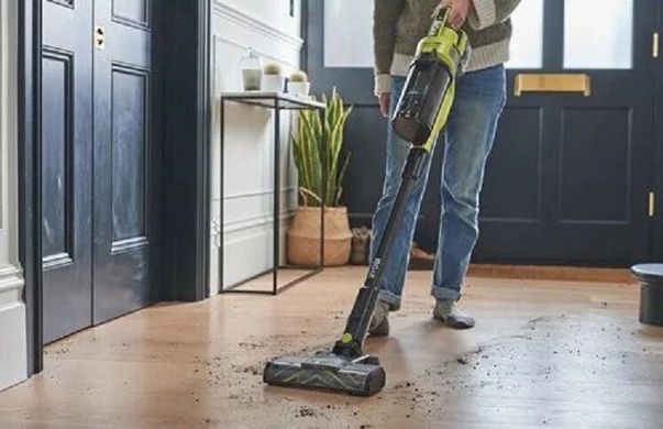 Ryobi Пилосос вертикальний RSV18X-0, ONE+ 18В, безщітковий двигун (без АКБ та ЗУ)