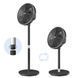 Вентилятор Philips напольный Series 3000, 40см, 48Вт, управление через смартфон, регулировка высоты, черный