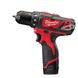 Дрель-шуруповерт Milwaukee M12 BDD-202C Lі-Іon (4933441915)