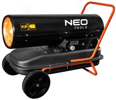 Neo Tools Тепловая пушка дизель/керосин, прямого нагрева, 30кВт, 420м кв, 750м куб/ч, колеса, IPX4, черный