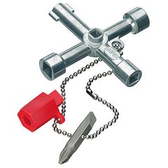 Ключ для електрошафів для поширених шаф і систем замикання KNIPEX 00 11 03