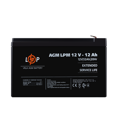 Аккумулятор AGM LPM 12V - 12 Ah