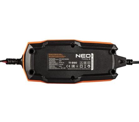 Neo Tools Зарядний пристрій автоматичний, 2А/35Вт, 4-60Ач, для кислотних/AGM/GEL акумуляторів