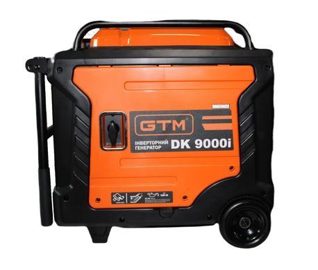 GTM Генераторна установка інверторна DK9000i 8,0кВт (макс)/7,5кВт (ном), руч. старт/Електростарт