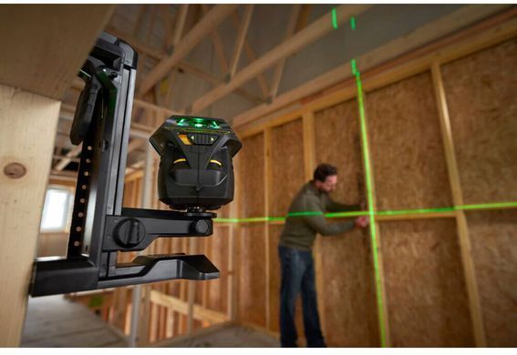 Уровень лазерный FatMax&reg;MultilineGreen трехлучевой плоскостной самовыравнивающийся, чемодан STANLEY FMHT1-77356