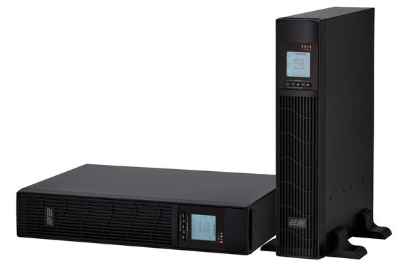 2E Источник бесперебойного питания PS1000RT, 1000VA/800W, RT2U, LCD, USB, 3xC13
