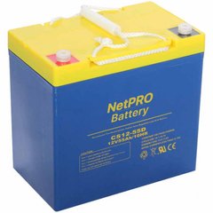 Акумулятор NetPRO CS 12-55D (12V/55Ah)