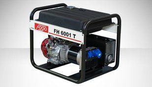 FOGO Генераторна установка FH6001T 1ф-5,6кВт, двиг. Honda, бак-45л, руч. старт
