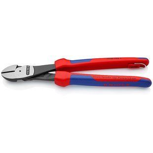 Кусачки боковые особой мощности со страховочным креплением KNIPEX 74 02 250 T