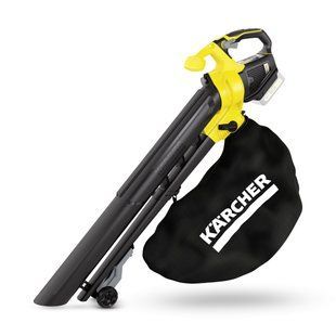 Воздуходув-пылесос садовый аккумуляторный Karcher BLV 18-200 Battery 18В 200км/ч мешок 45л 3.5кг без АКБ и ЗУ